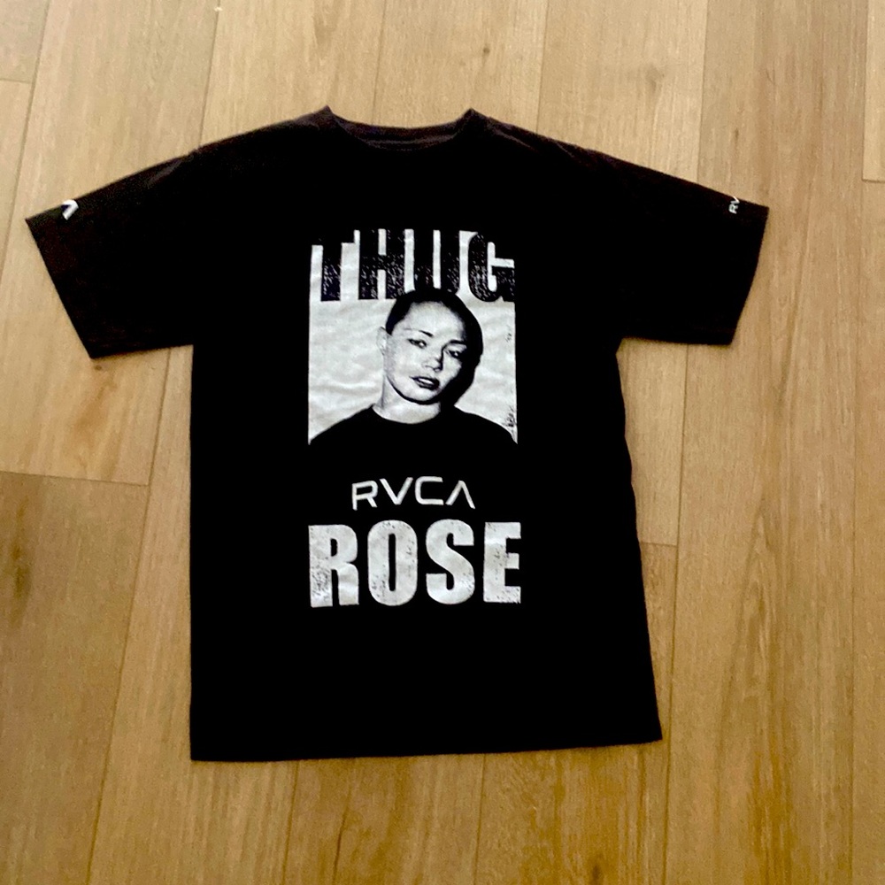 RVCA Thug Rose Shirt S Small